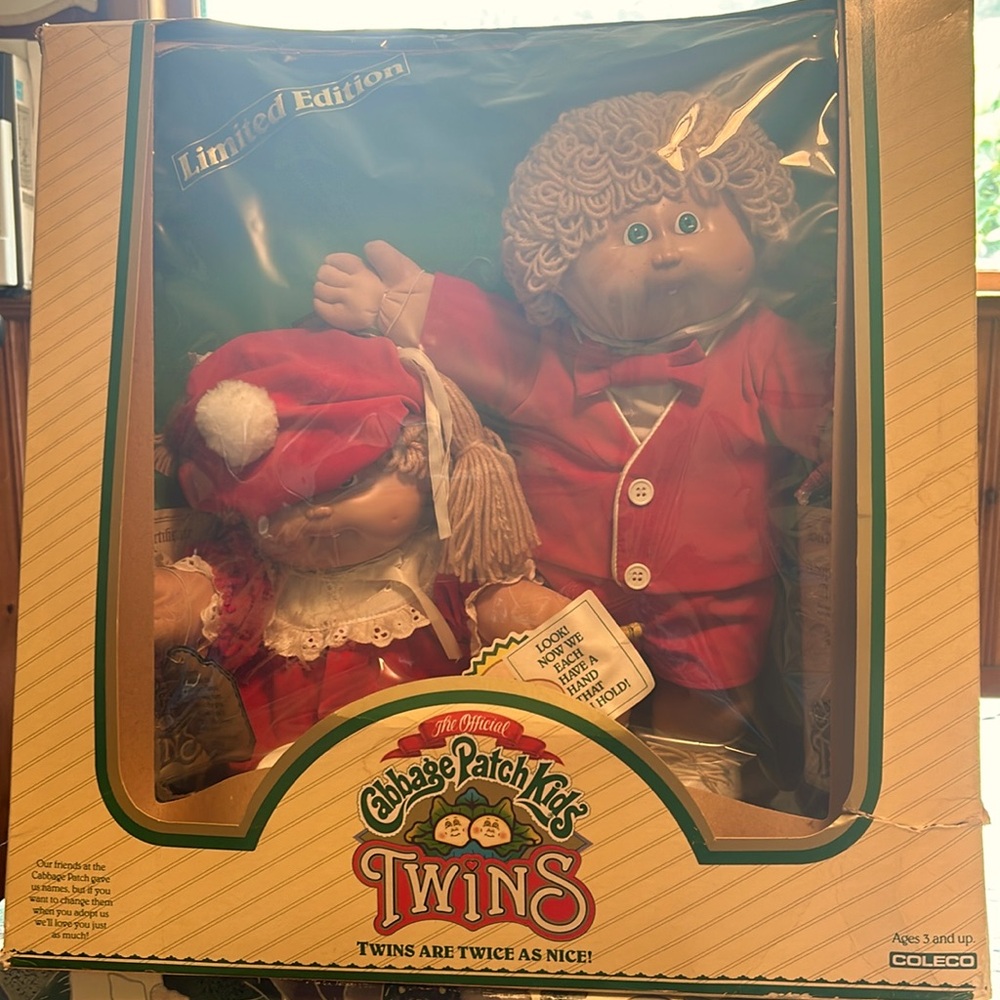 Cabbage Patch Kids Twins 1984